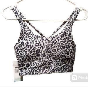 Balance Collection Leopard Print Sports Bra